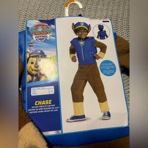 Chase PAW PATROL Brown and Blue Kids Costume